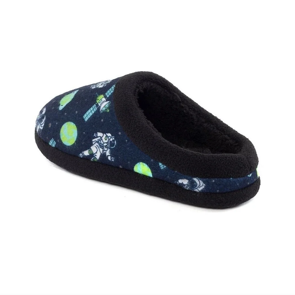 Cuddle Duds Fleece Clog Slippers size M(3-4)